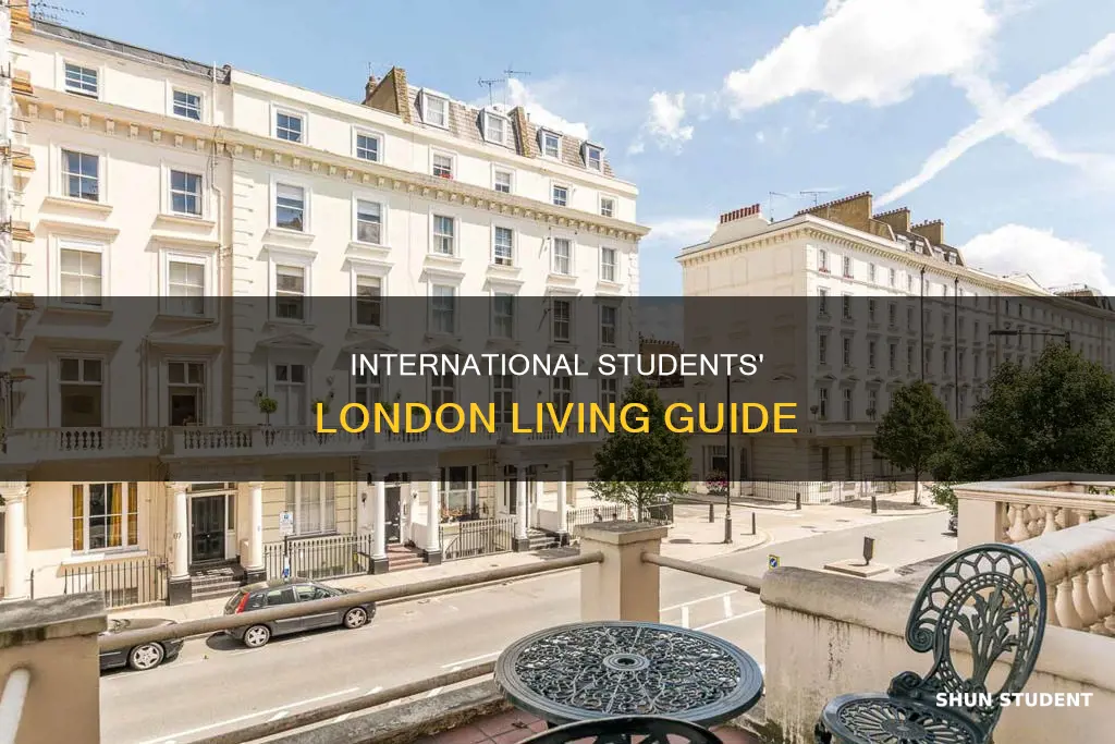 where do international students live in london