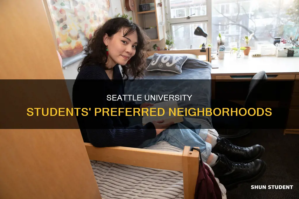 where do most seattle university students live