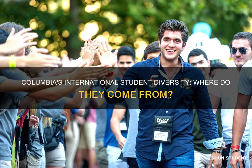 where do most students come from from columbia university