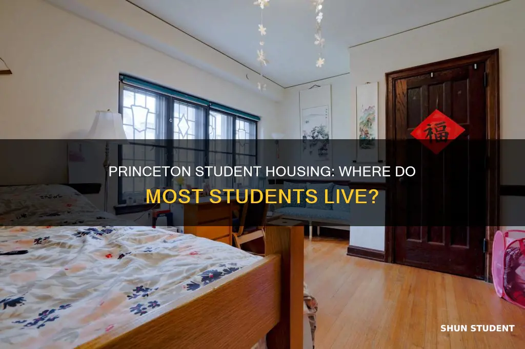 where do most students live at princeton university