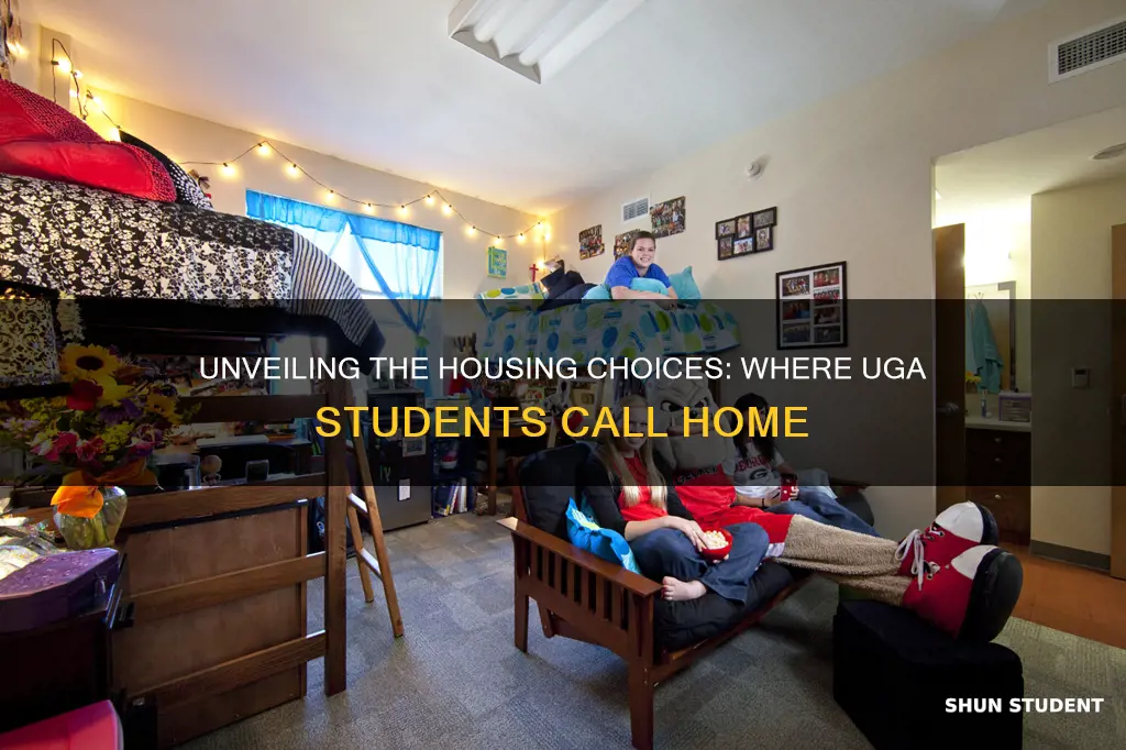 where do most students live at university of georgia