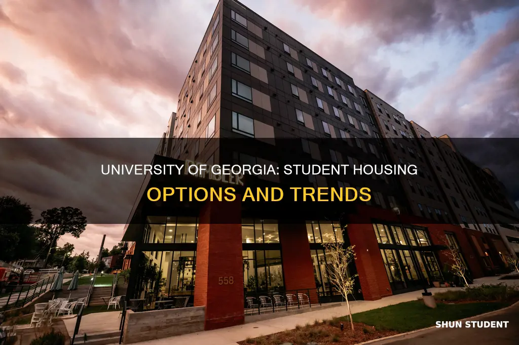 where do most students live at university of georgia