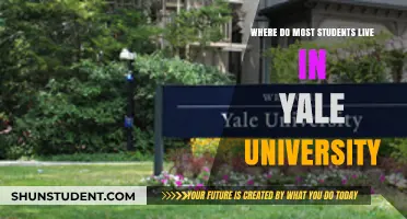 Yale University Students: Where Do They Live?