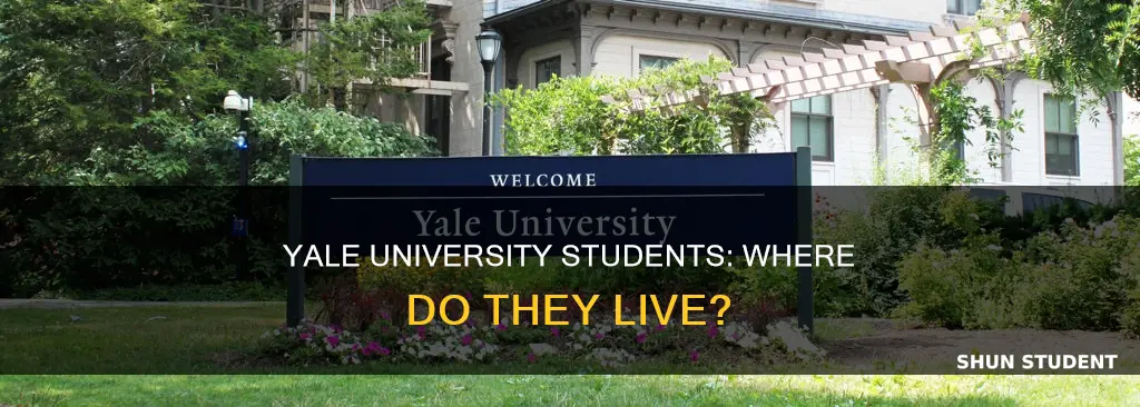 where do most students live in yale university