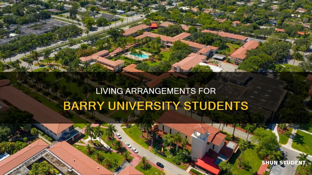 where do most students live when attending barry university