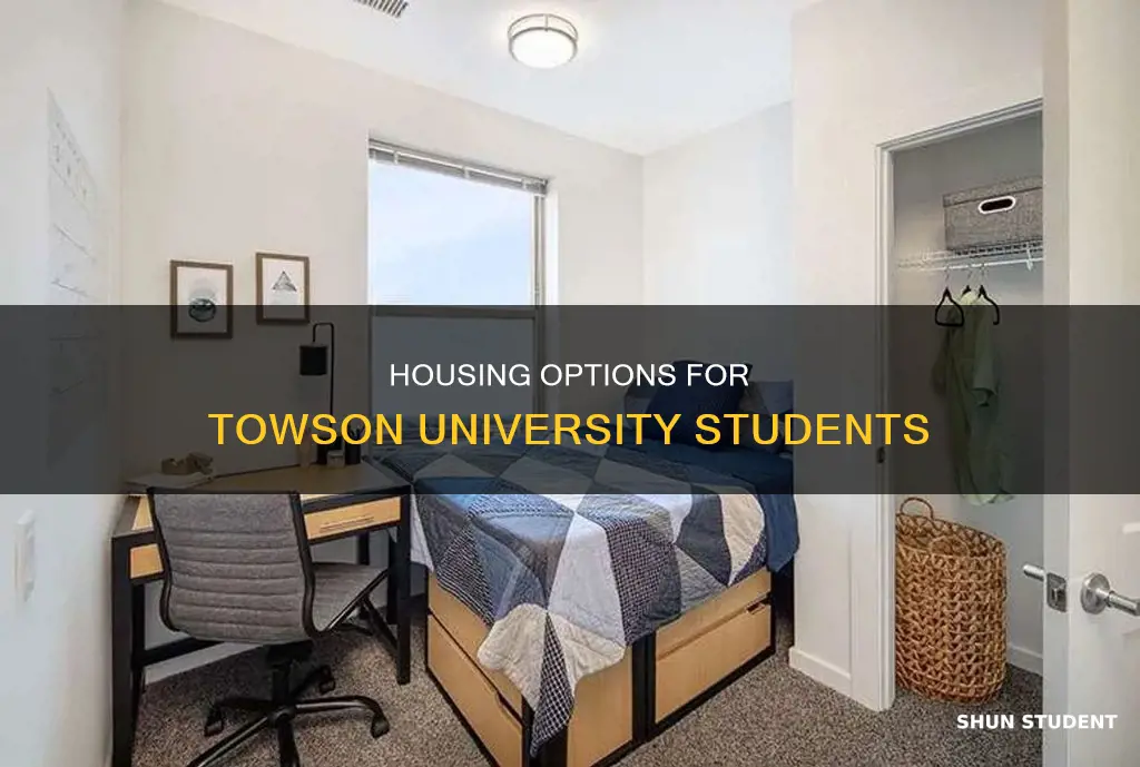 where do most students live while going to towson university