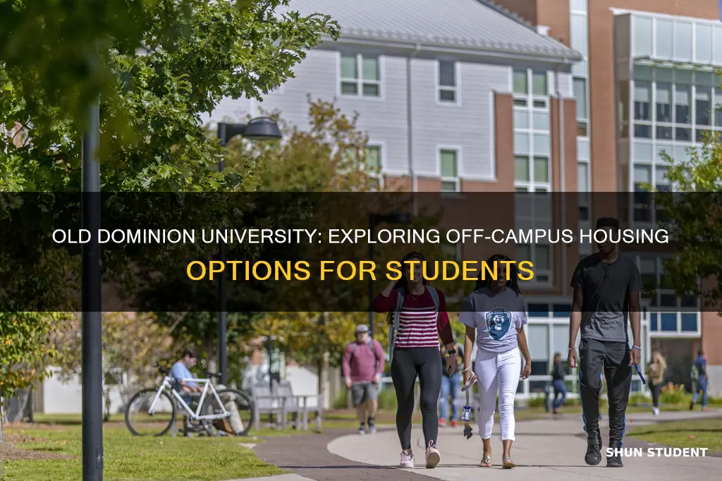 where do old dominion university students live off campus