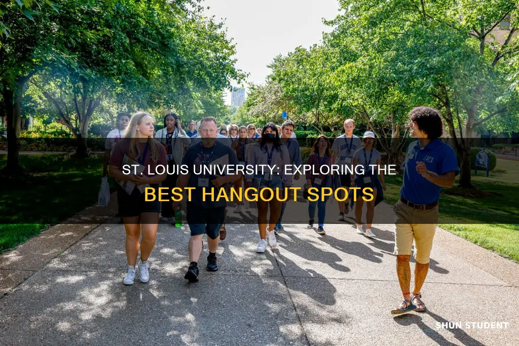 where do st louis university students hang out