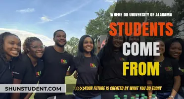 Unveiling the Diversity: Where University of Alabama Students Call Home