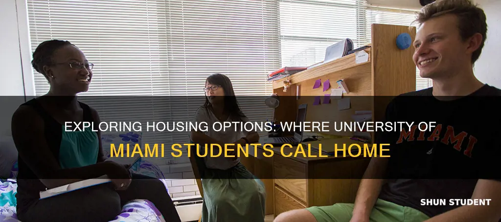 where do university of miami students live