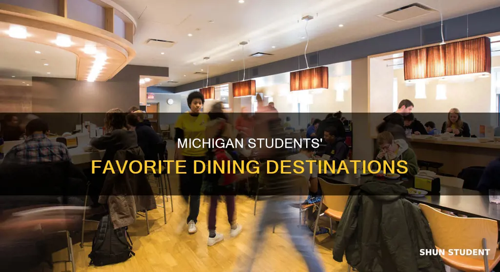 where do university of michigan students eat