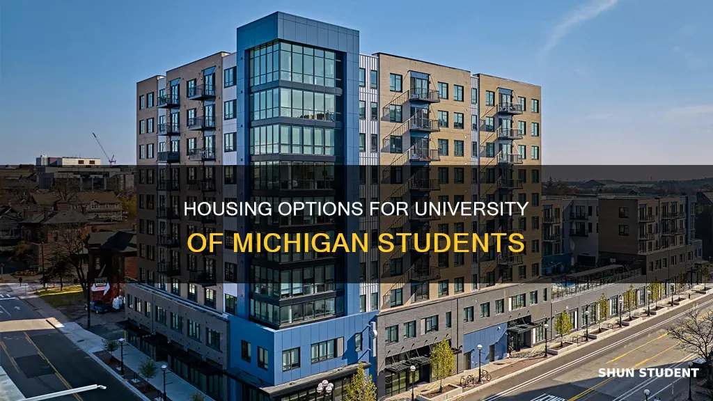 where do university of michigan students find houses