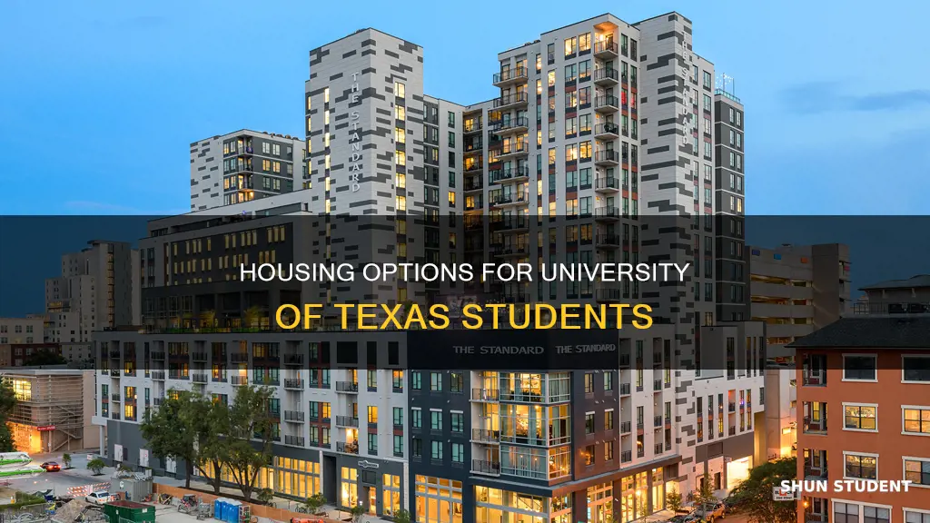 where do university of texas students live