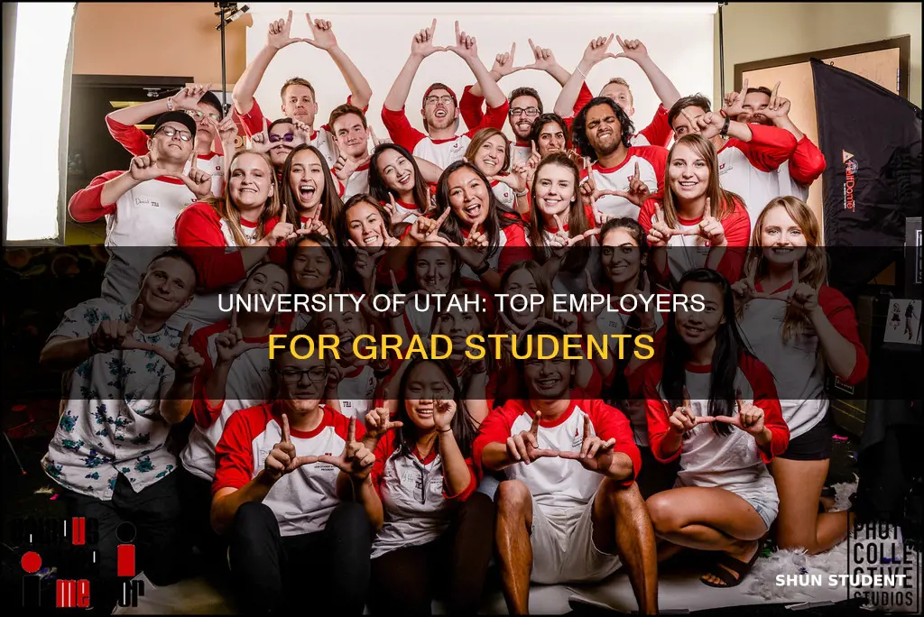 where do university of utah college students work