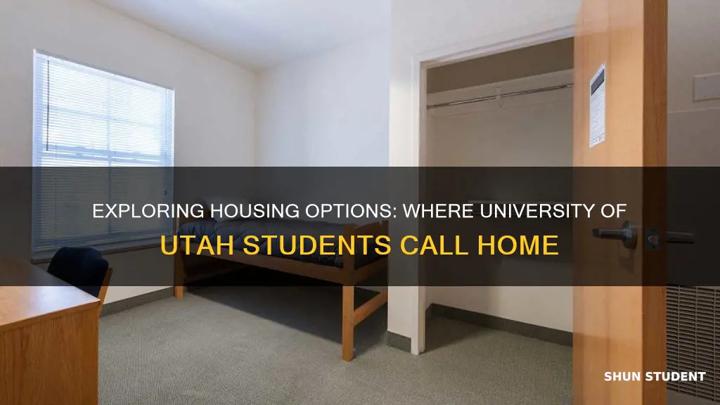 where do university of utah students live