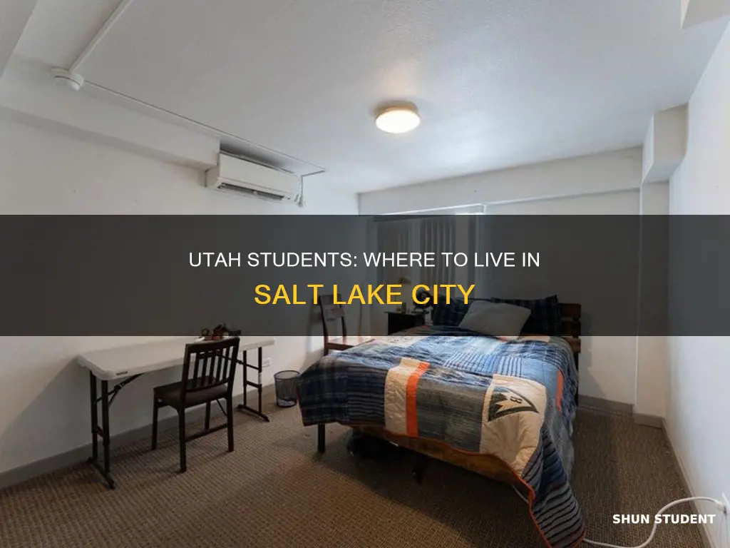 where do university of utah students live