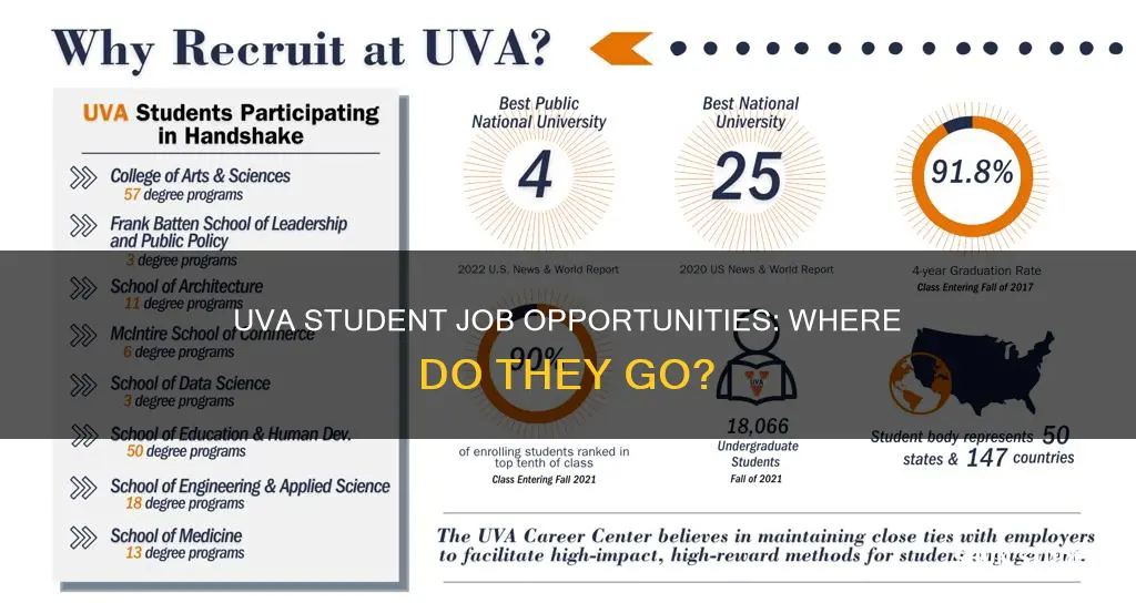 where do university of virginia students get jobs