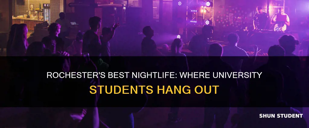 where do university students go out in rochester ny