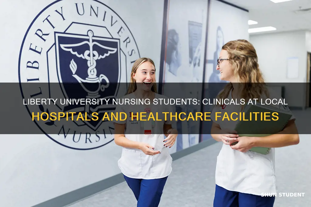 where does liberty university send their nursing students fofr clinicals