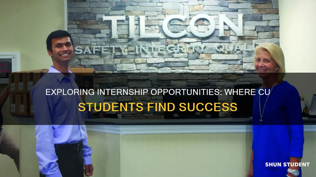 where have caldwell university students intern