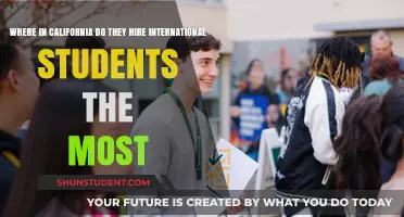 International Students: Where in California Are They Most Wanted?