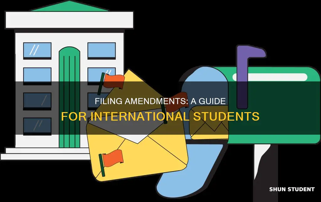 where international students should send their amentment of tax return