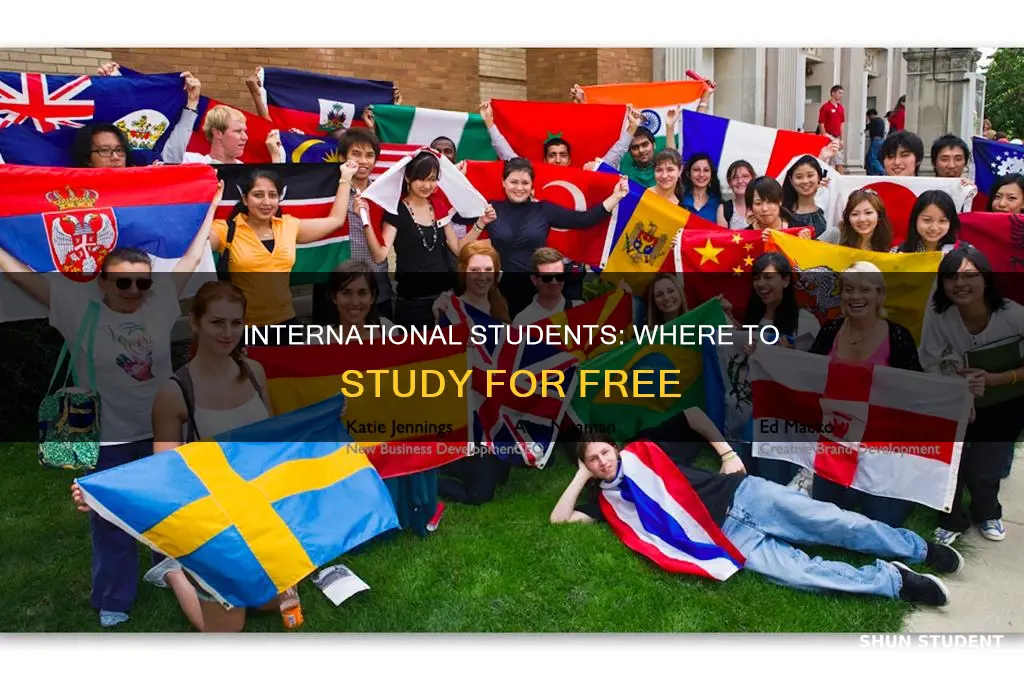 where is college free for international students