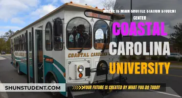 Main Shuttle Hub: Coastal Carolina University Student Center Location