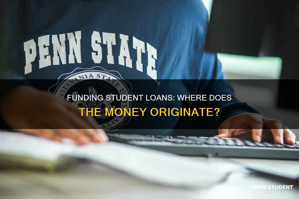 where is the money coming from to pay student loans