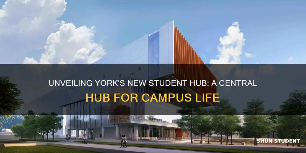 where is the new student centre at york university