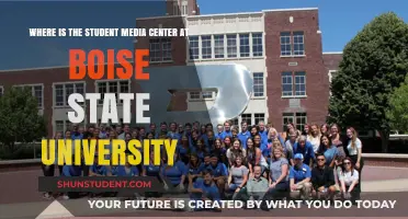 Discover Boise State's Student Media Center Location