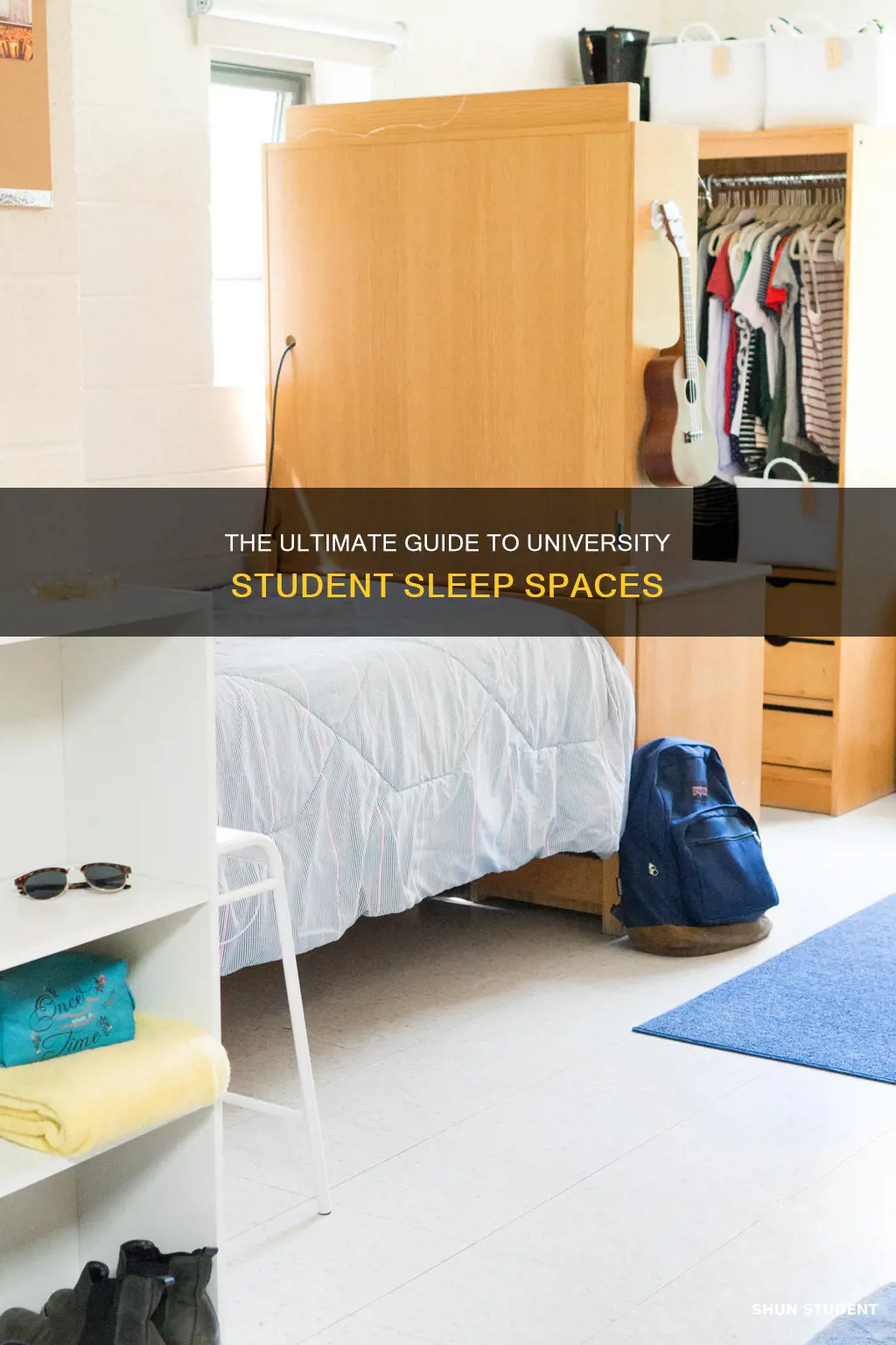 where students sleep university