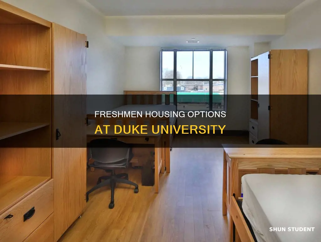where the first year students live at duke university