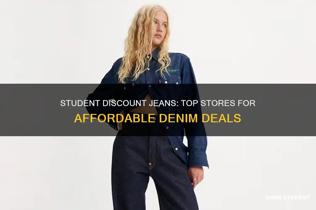 where to buy jeans with student discount