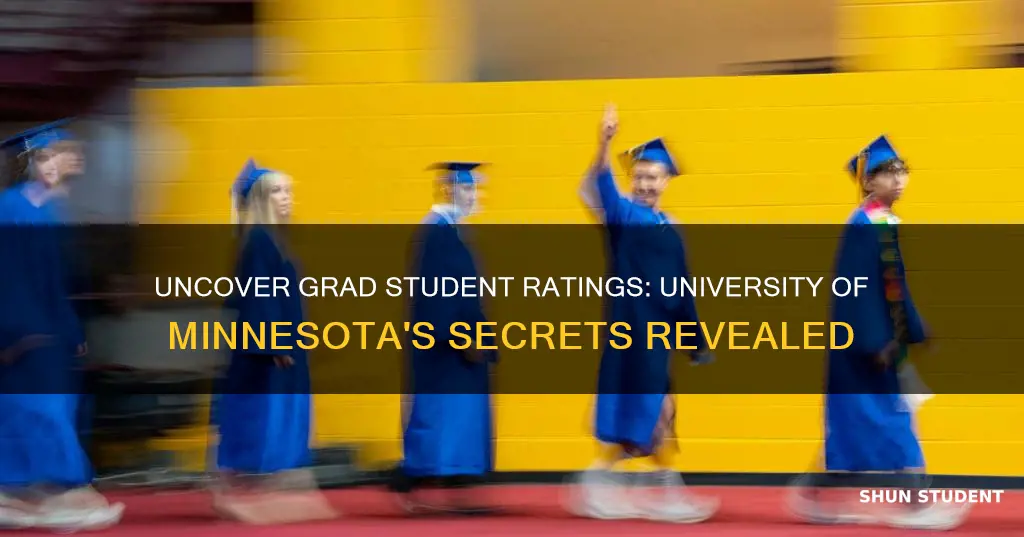 where to check grad student rating for university of minestoa