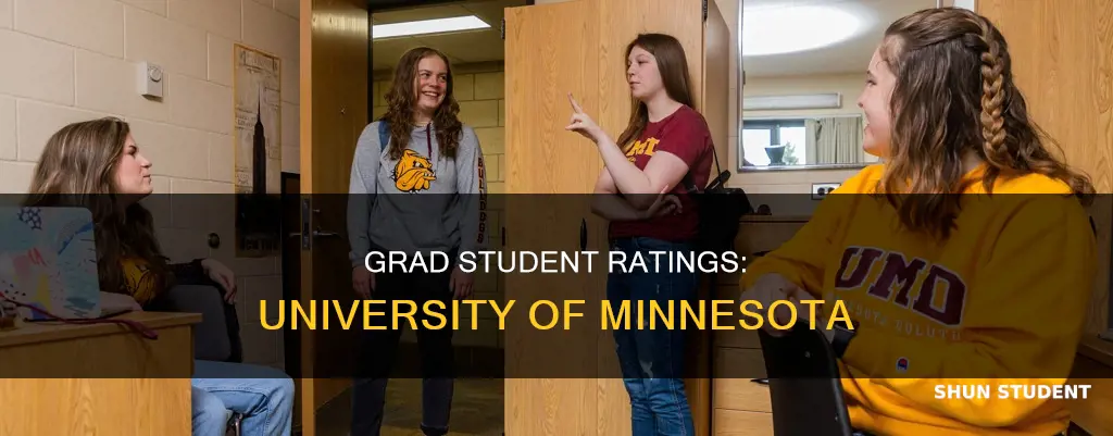 where to check grad student rating for university of minestoa