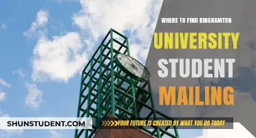 Binghamton University Mailing Lists: Discover Student Resources