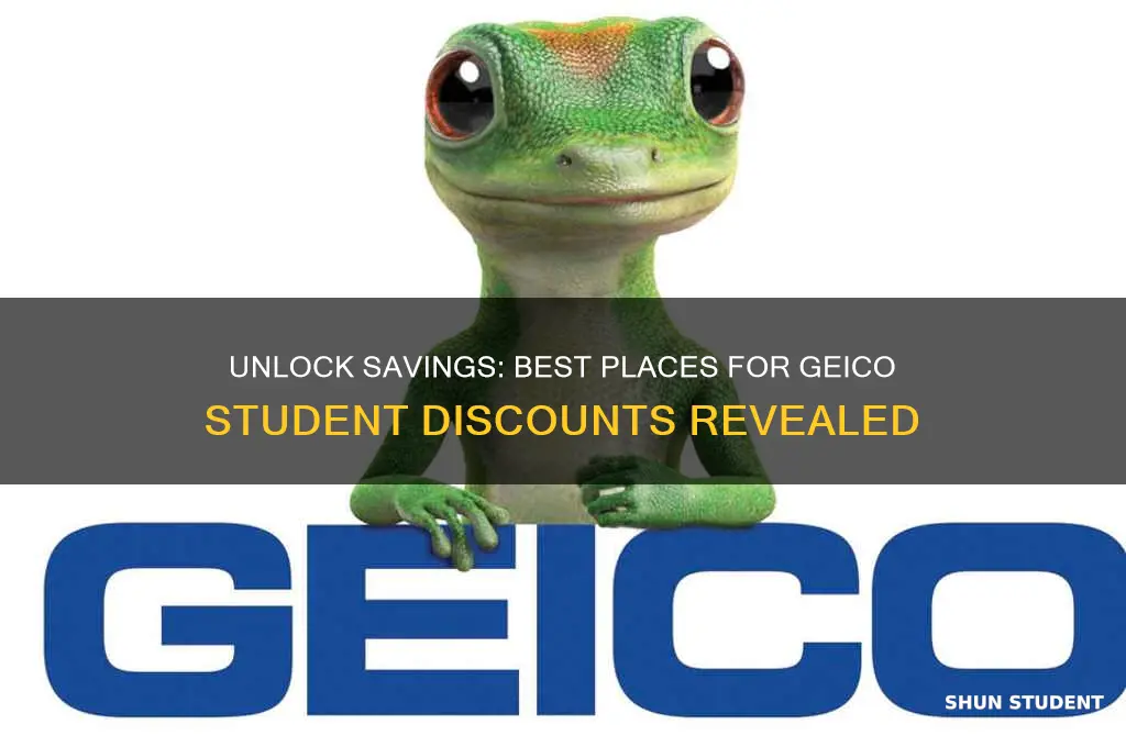 where to find good student discount on geico