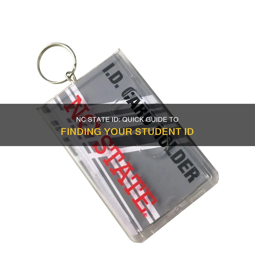 where to find my nc state university student id