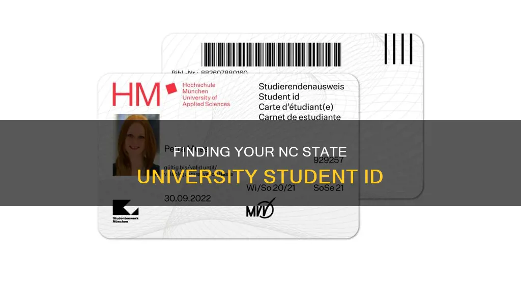 where to find my nc state university student id