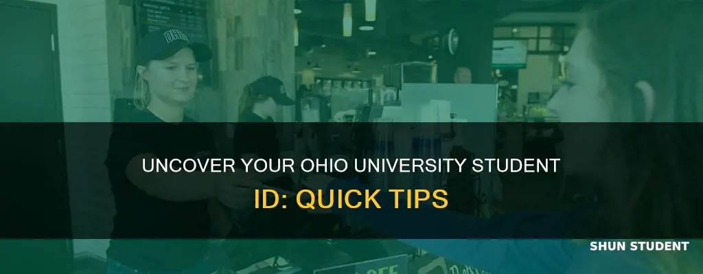 where to find ohio university student id