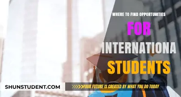 International Student Opportunities: Where to Look