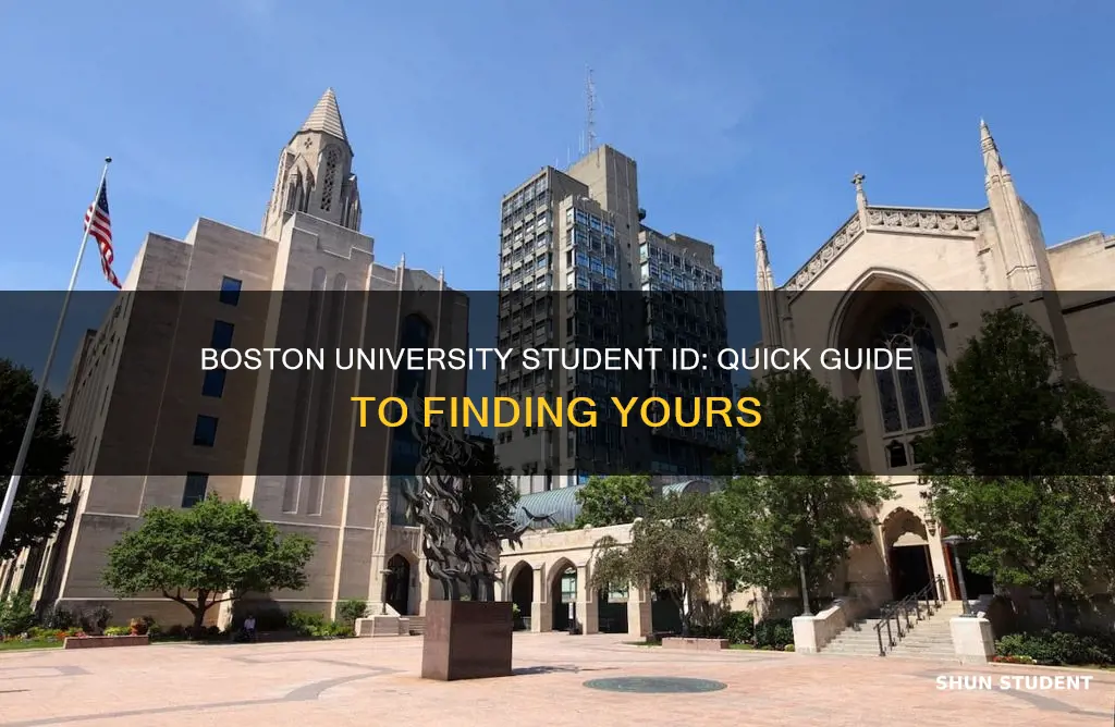 where to find student id boston university