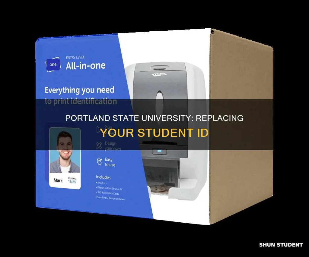 where to get new student id printed portland state university
