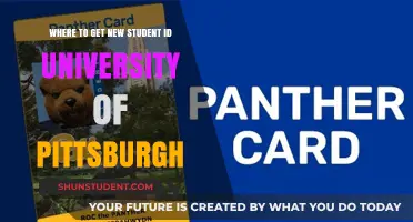 Get a New Student ID at the University of Pittsburgh