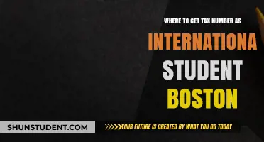 International Students: Getting a Tax Number in Boston