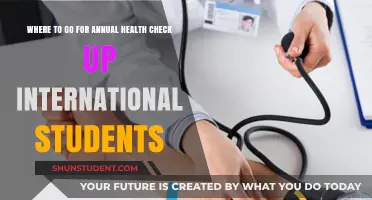 International Students: Best Places for Annual Health Check-ups
