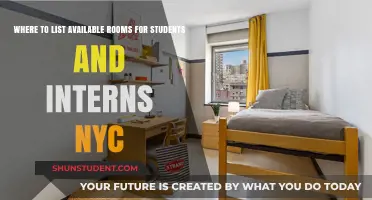 List Rooms for Students and Interns in NYC Here