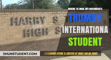 Mailing Documents: Truman's Guide for International Students