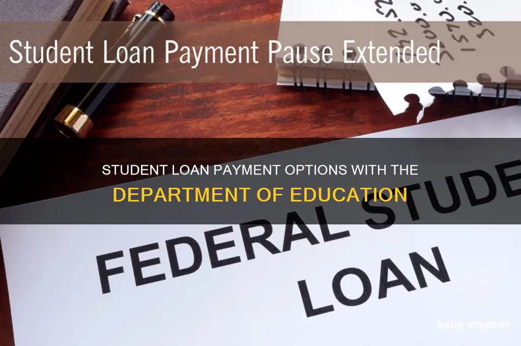 where to pay student loans with department of education